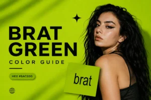 What Is the Brat Green Color Code? Official HEX, RGB & CMYK Guide