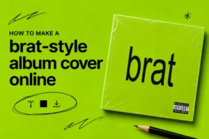 How to Make a Brat-Style Album Cover Online